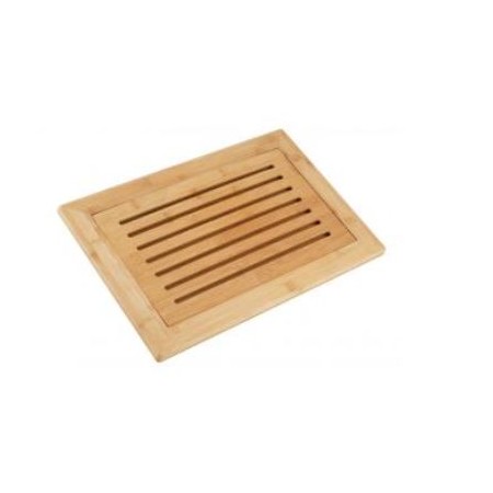 Tagliere bambu FSC per pane 42x28x2 cm