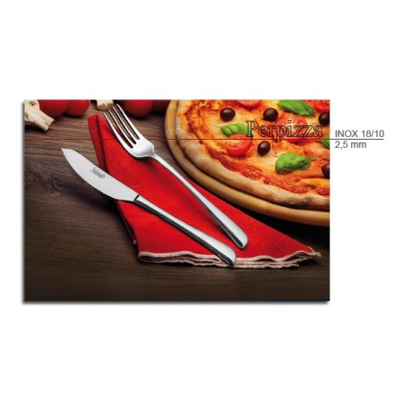 Forchetta Tavola Pizza Forgiato Perpizza | Acciaio Inox 18/10