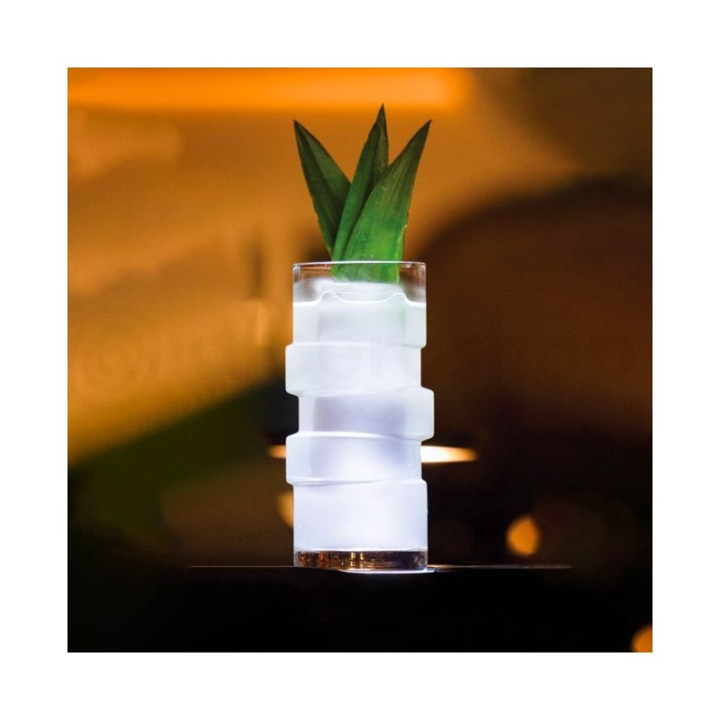 6 Bicchieri Onis The Glitch Collins 40 cl in Vetro | DAC Forniture