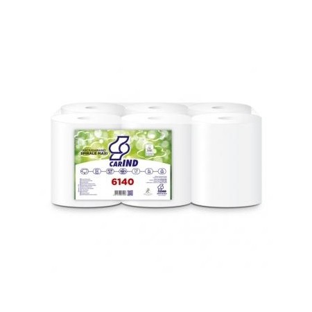 Asciugamani Spirale Maxi 2 Veli 150 m Pura Cellulosa | DAC Forniture