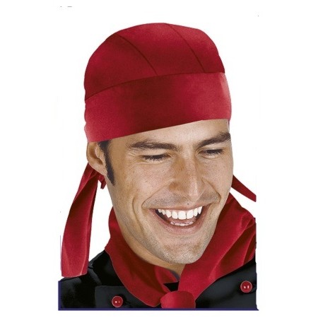 Bandana rossa Taglia unica Isacco
