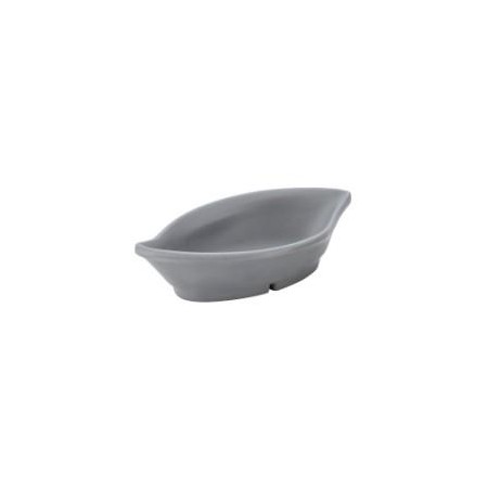 Barchetta melamina grigia cm 13x7x3h.