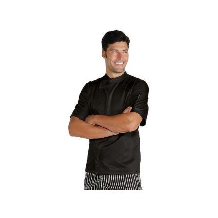 Casacca cuoco Malaga m/m nera tg.XXL