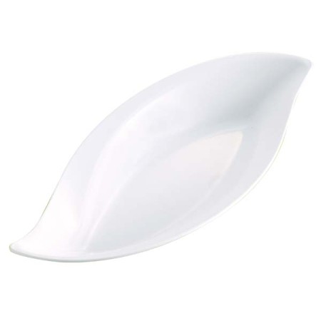 Ciotola foglia in melamina 42x19 cm | Elegante e resistente
