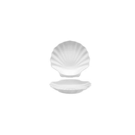 Conchiglia melamina bianca 41x38,5 cm