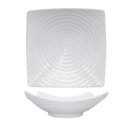 Coppa bianca melamina quadrata cm.40x40x13,5