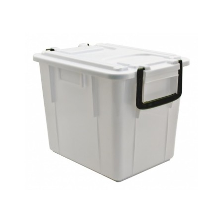 Food box con coperchio 40 L in PP bianco | Contenitore alimentare