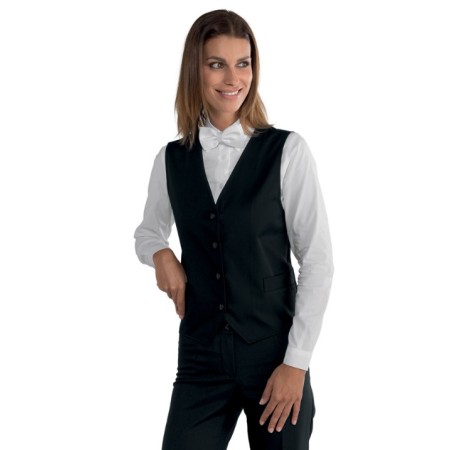 Gilet unisex sfoderato nero tg.M Isacco