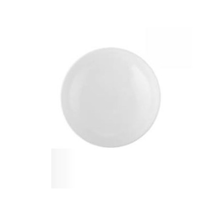 Piatto bianco opaco frutta cm.20 - Boston / Tokyo / Monaco