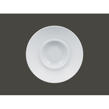 Piatto fondo gourmet cm.26 bianco Edge - Rak Porcelain