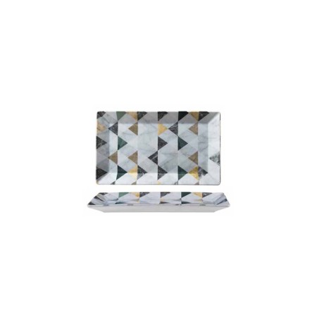 Piatto rettangolare in caramica in Offerta su DAC Forniture
