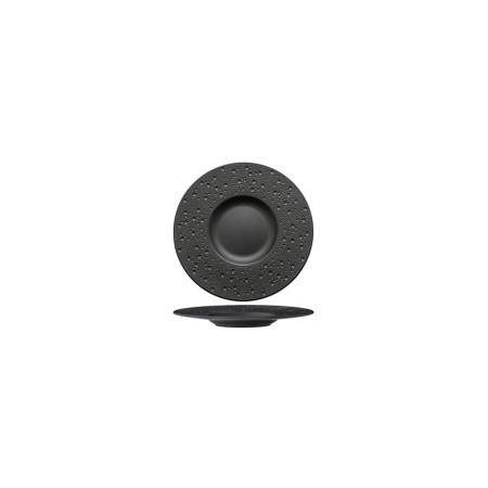 Piatto nero gourmet Moon cm.29 Gural