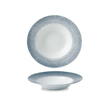 Piatto pastabowl cm.28 blu Churchill Stonecast