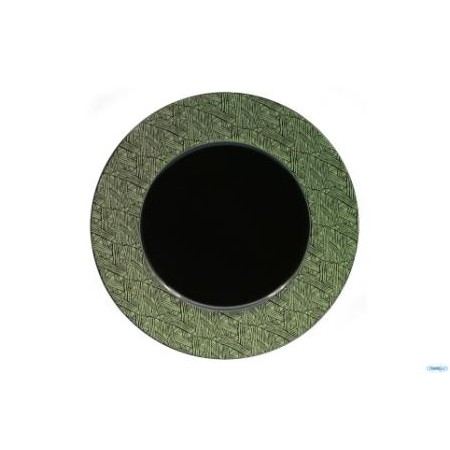 Piatto piano 31cm shot oro e verde  Florence