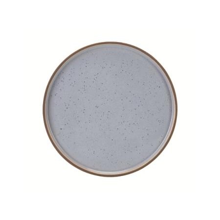 Piatto piano cm. 30 Light Blue Biscuit - Fade