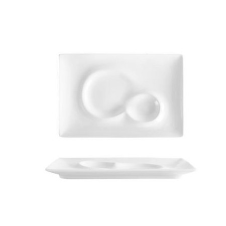 piatto piano gourmet rettangolare cm 30,6x20,7