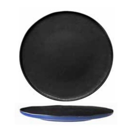 Piatto piano VA nero 27,5 cm