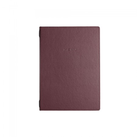 Porta Menu gourmet 22,7x32 cm (A4) - bordeaux