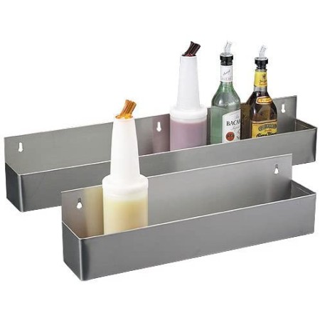 Rastrelliera inox 56 cm per bottiglie - DAC Forniture
