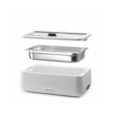 Scaldavivande elettrico bianco per buffet e colazioni | DAC Forniture