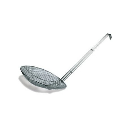 Schiumarola manico rinf. cm.16 inox