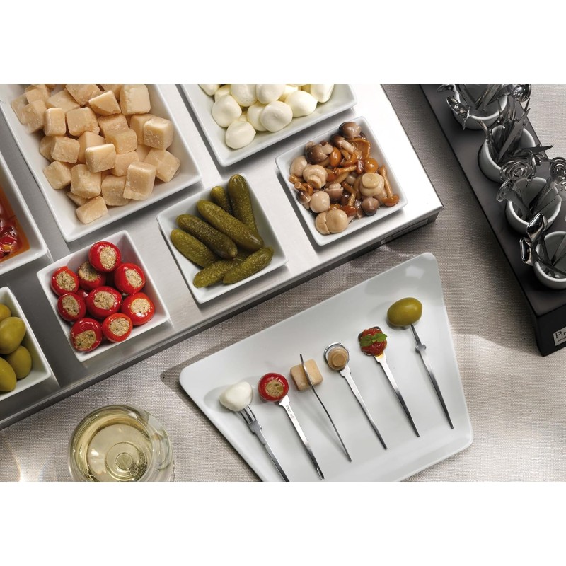 Set 40 cucchiaini happy hour vibrato Pintinox