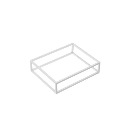 Stand Buffet Bianco in Metallo GN 1/1 53x32,5x8 cm