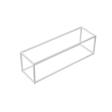 Stand Buffet Bianco in Metallo GN 2/4 53x16,5x16 cm