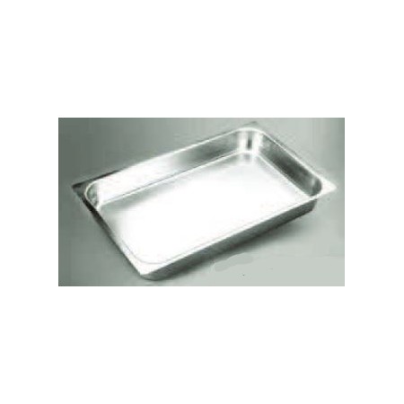 Teglia inox Gn 2/1 h.6,5 cm 65x53cm