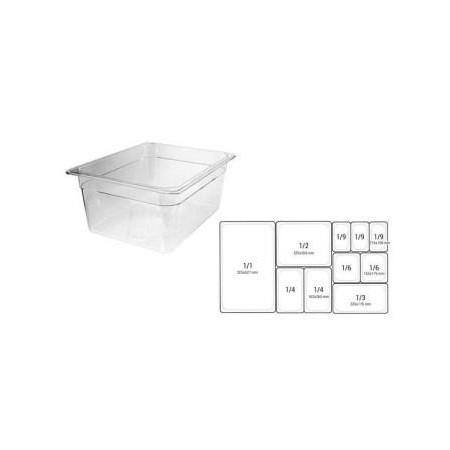Vasca GN 1/6 h.10cm 17,6x16,2cm policarbonato- Cambro