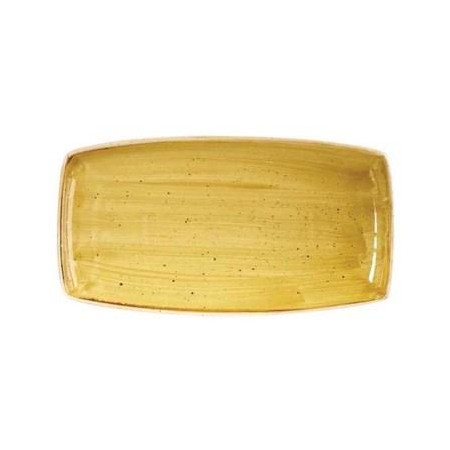 Vassoio rettangolare Giallo Linea Churchill Stonecast - DAC