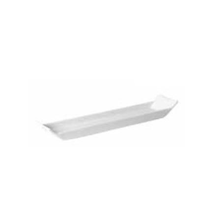 Vassoio Rettangolare  in Ceramica Bianca | Elegante e Funzionale