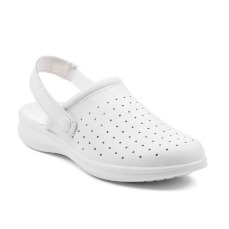 Zoccolo antiscivolo bianco n°39 Isacco