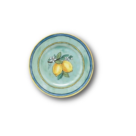 Piatto Ischia frutta 21 cm Lemon Saturnia