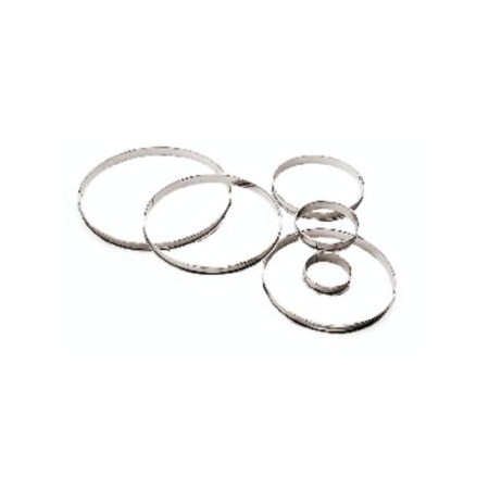Anello per torte cm.16 inox Paderno h.2
