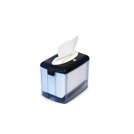 Dispenser da tavolo per tovaglioli bar modello nero fumè