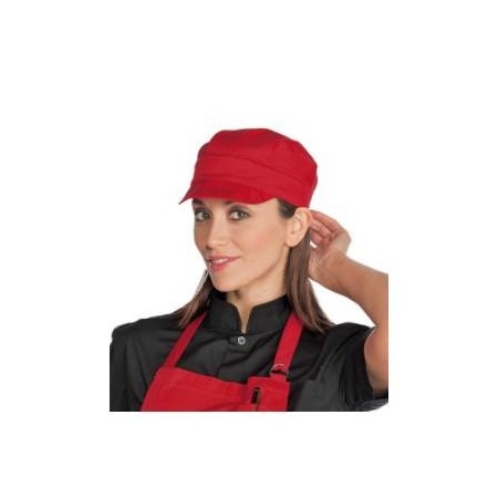 Cappello Sam Rosso taglia unica Isacco