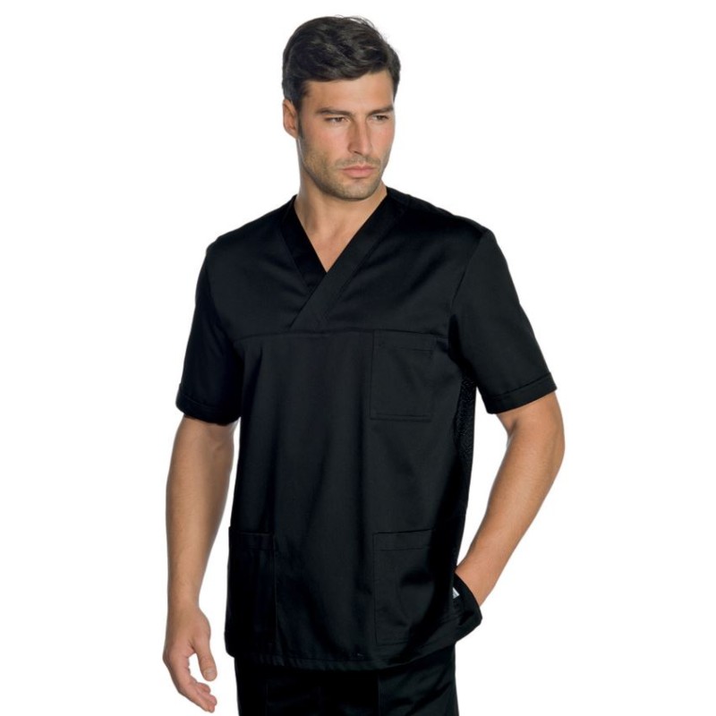 Casacca Kobe Unisex nera con rete tg.S Isacco