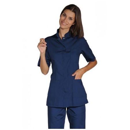 Casacca Portofino mezza manica blu tg.M Isacco