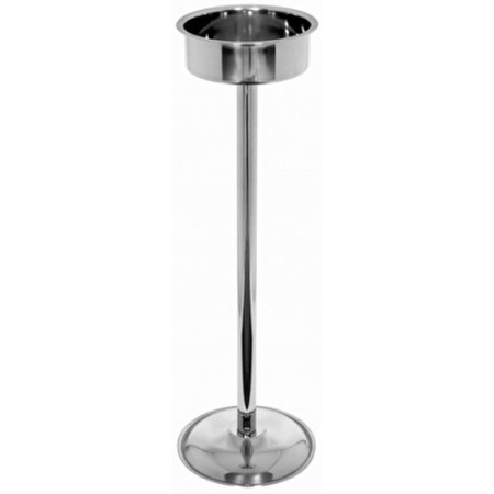 Colonna porta secchiello Ø cm.22 in acciaio inox