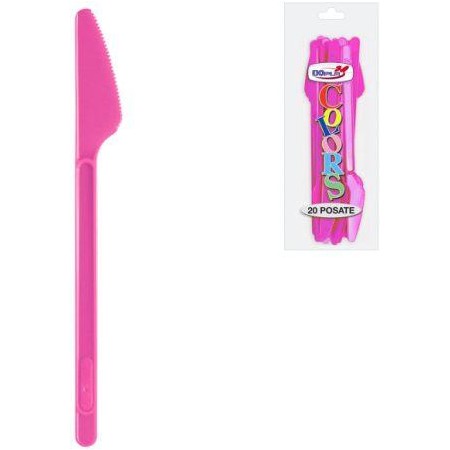 Coltelli fuxia compact 20pz