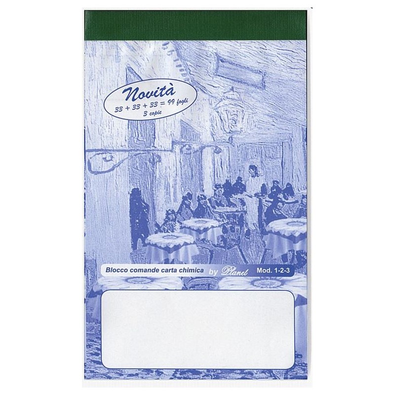 Comande duplice copia - 10 blocchi