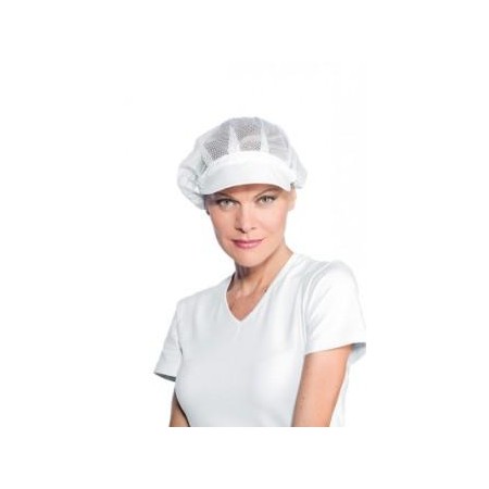 Cuffia donna a rete con visiera Isacco