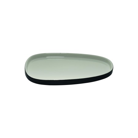 Finger in porcellana  cm 18,5x11,5x1,5 black  Convivio