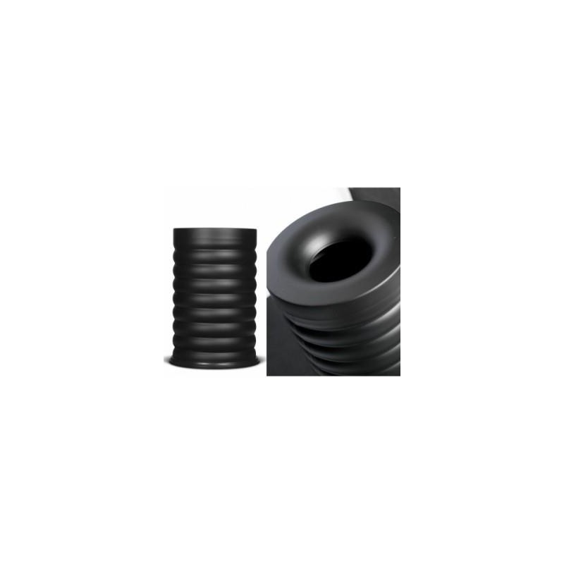 Gettacarte autoestinguente luna nero h.68 lt.40