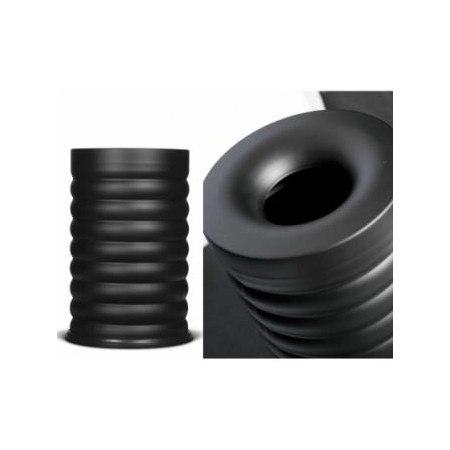 Gettacarte autoestinguente luna nero h.68 lt.40