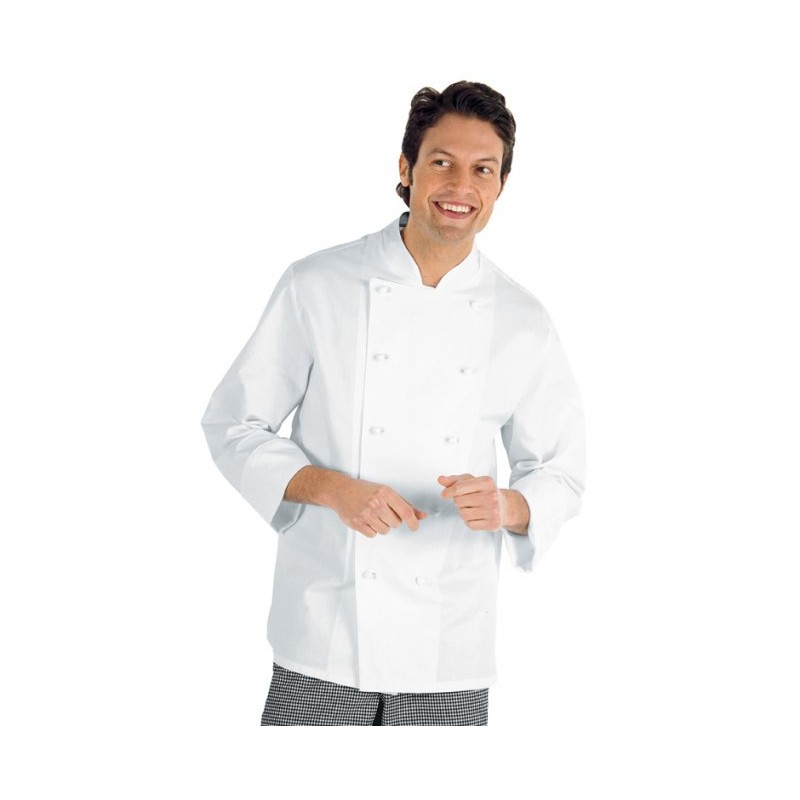Giacca cuoco Livorno bianca tg. 5 XL Isacco