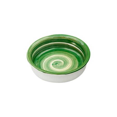 Inserto in Porcellana, Verde 14.5 cm