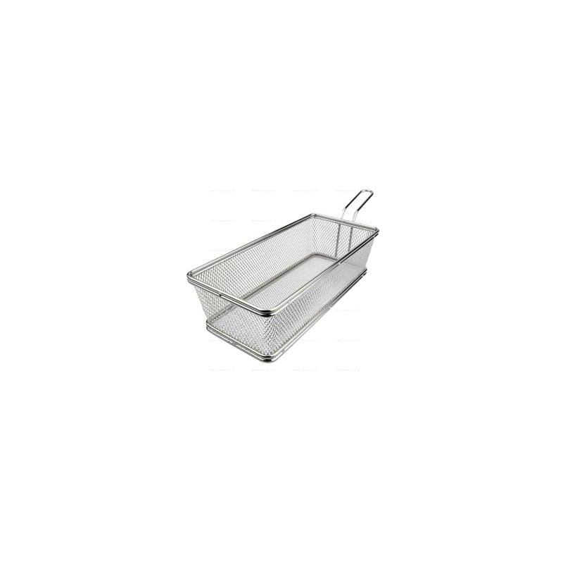 Mini cestino conico per fritture 27x12 h.6 cm in acciaio inox