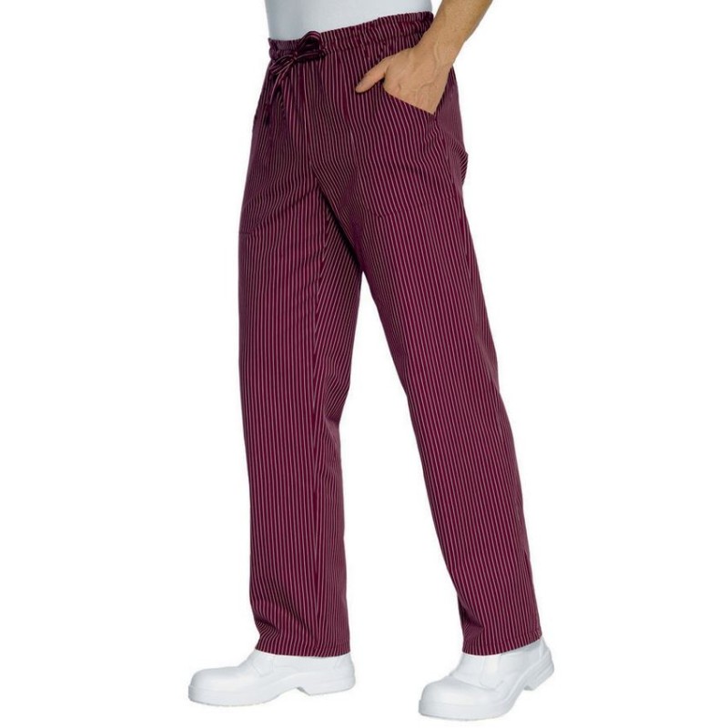 Pantalaccio Vienna Bordeaux cotone tg.S Isacco